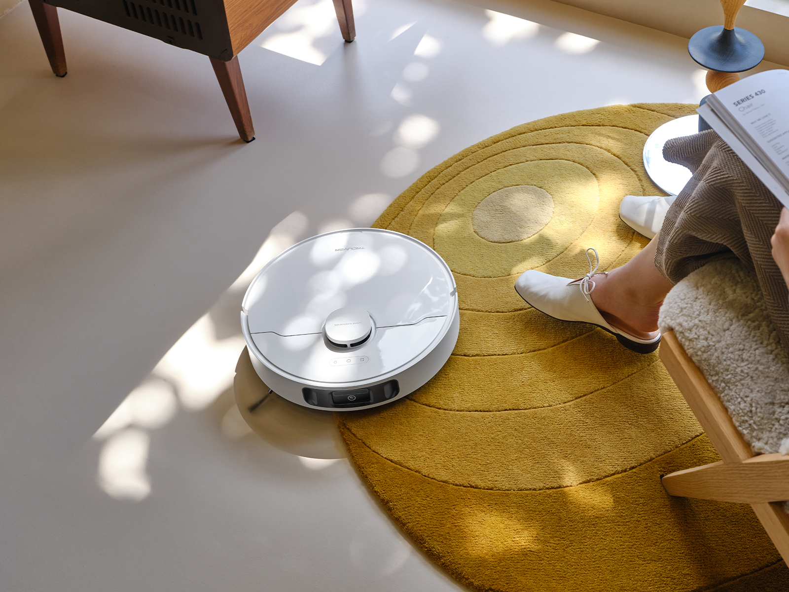 Cleans Freely. Stops for Nothing.